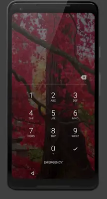 Autumn Maple Leaves Video Wall android App screenshot 1